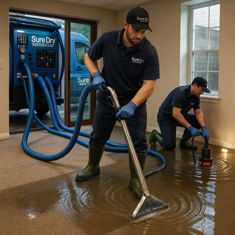 Water Extraction and Removal process in Irwinton, GA